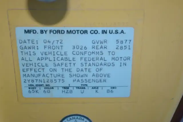 1972 Thunderbird 429 Auto - Photo 10