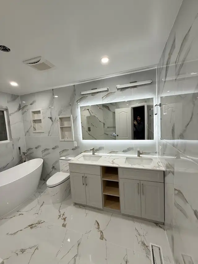 Washroom remodel