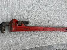 Ridgid pipe wrench