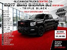 2017 GMC Sierra 1500 Crew Cab SLE Elevation Pkg Triple Black Loa