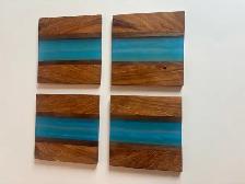 Wood/Epoxy Coasters - Photo 4