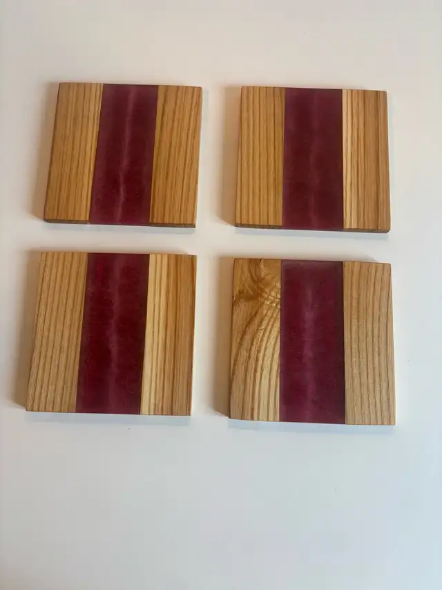 Wood/Epoxy Coasters - Photo 8