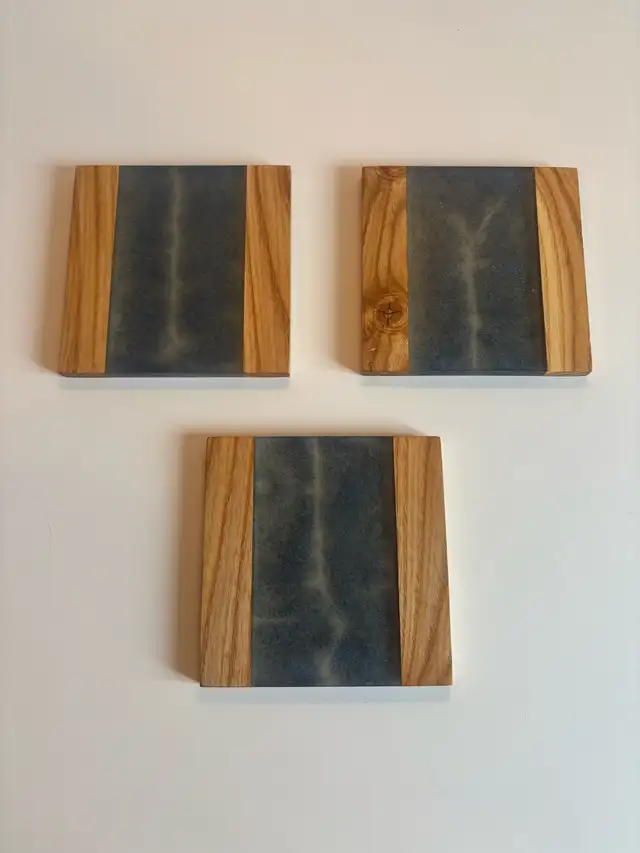Wood/Epoxy Coasters - Photo 9