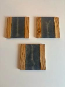 Wood/Epoxy Coasters - Photo 9