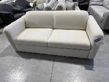 Modern fabric sofa in grey or beige - Photo 5