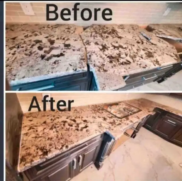 Quartz, Granite countertops repairs - Photo 2