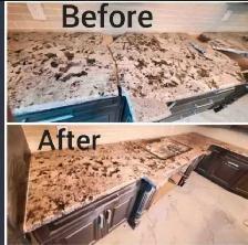 Quartz, Granite countertops repairs - Photo 2