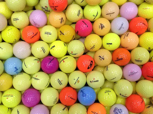 Coloured Golf Balls $10/dozen Pick out your own golf balls - Photo 2