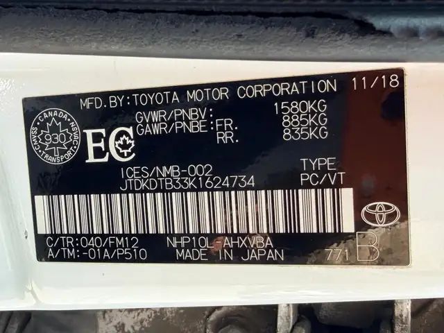 2019 Toyota PRIUS C 237KM CERTIFIED-WARRANTY - Photo 25