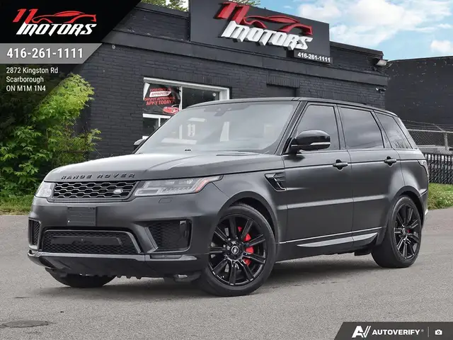 2020 Land Rover Range Rover Sport HSE | SUPERCHARGED | NO ACCIDE