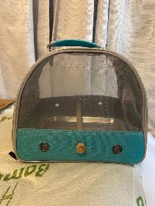 Beautiful bonded budgies with large cage and accessories - Photo 6