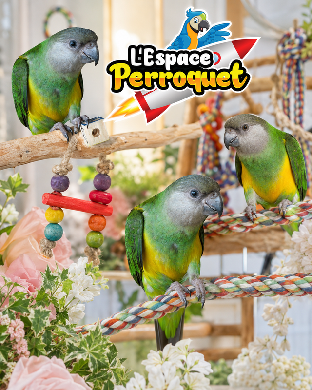 ❤️❤️ Bébé Youyou du Sénégal disponible @L'Espace Perroquet ❤️❤️ - Photo 4
