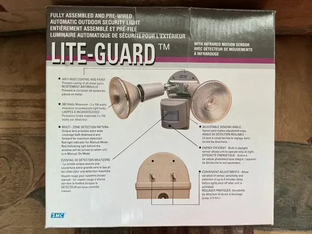 LUMINAIRES AUTOMATIQUES DE SÉCURITÉ ET DÉTECTEUR POUR EXTÉRIEUR - Photo 2
