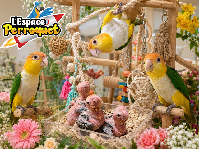 ⭐⭐ Bébé Conure Yellowside facteur rouge ⭐⭐ - Photo 5