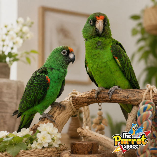❤️❤️ Bébé Caique à tête noire disponible @L'Espace Perroquet ❤️❤ - Photo 6