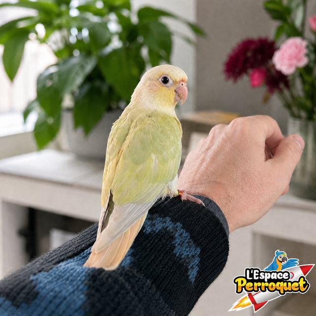 Bébés Conures Mooncheek / Petit Perroquet Belle Mutation Rare - Photo 4