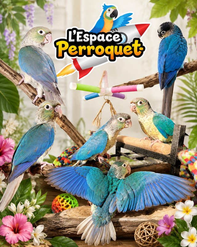@L’Espace Perroquet de retour! The Parrot Space is Now Back - Photo 4