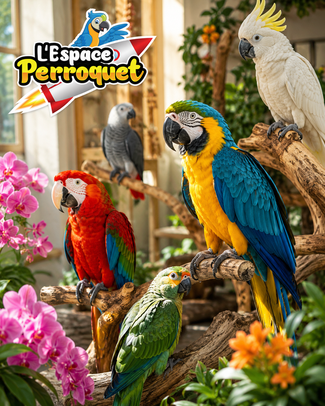 @L’Espace Perroquet de retour! The Parrot Space is Now Back - Photo 9