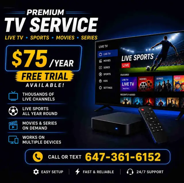 Premium Private TV App – Free Trial Available