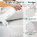 NEW 3' GEL FOAM MATTRESS TOPPER KING SIZE DARK GRAY B0BQHLGB3H - Photo 3
