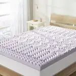 NEW 7 ZONE LAVENDER MEMORY FOAM MATTRESS TOPPER - Photo 2
