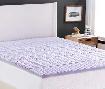 NEW 7 ZONE LAVENDER MEMORY FOAM MATTRESS TOPPER - Photo 4