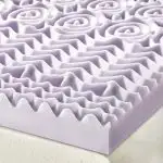 NEW 7 ZONE LAVENDER MEMORY FOAM MATTRESS TOPPER - Photo 5
