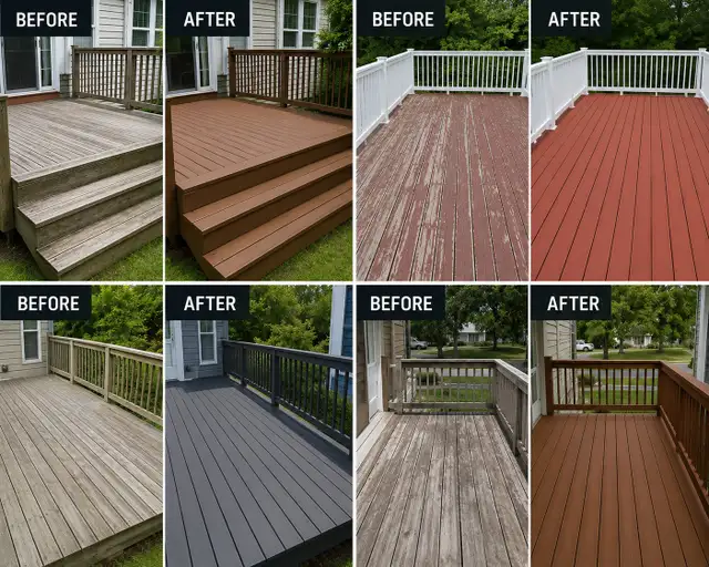 DECK REPAIR & PAINTING