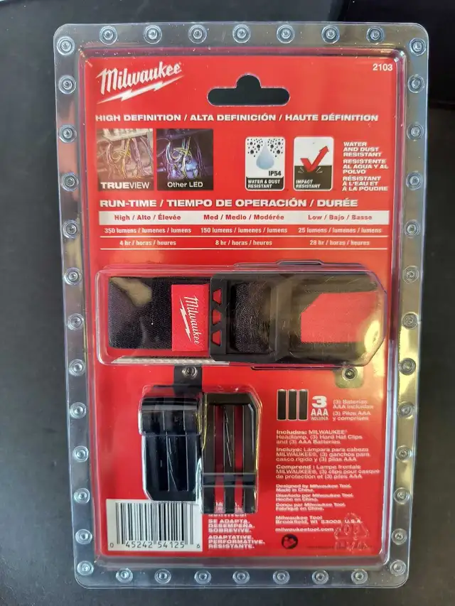 NEW Milwaukee 2103 headlamp - Photo 2
