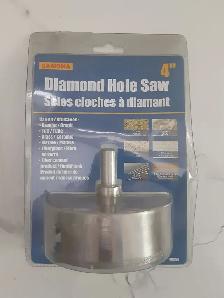 BRAND NEW (Never opened) 4'' Diamond Hole Saw