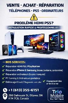 PS5/Xbox HDMI Repair – Fast Service