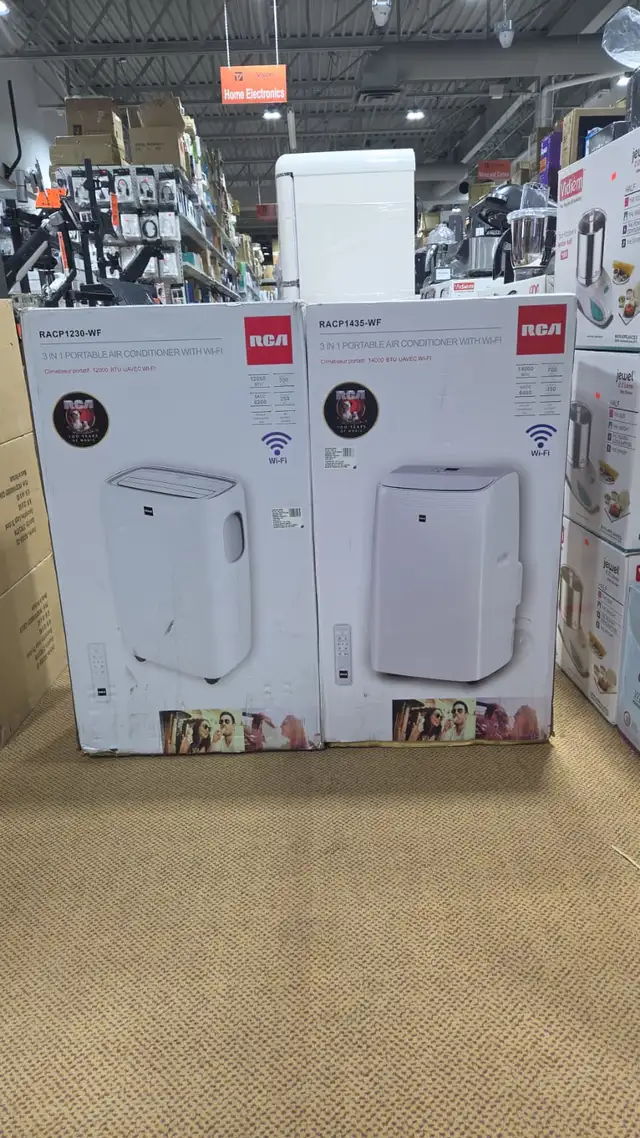 RCA 3 IN 1 PORTABLE AIR CONDITIONER WITH WIFI RACP1435-WF - Photo 2