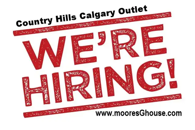 Calgary Country Hills Help Wanted