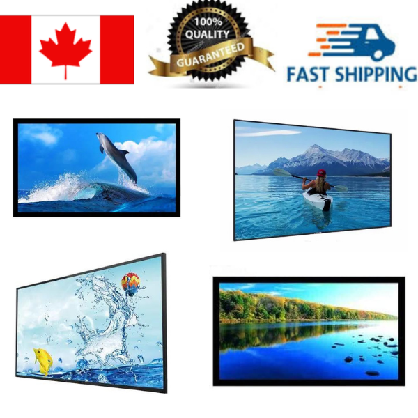 Sale! eGalaxy ® Fixed Frame Projector Screens, $249 and up