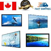 Sale! eGalaxy ® Fixed Frame Projector Screens, $249 and up