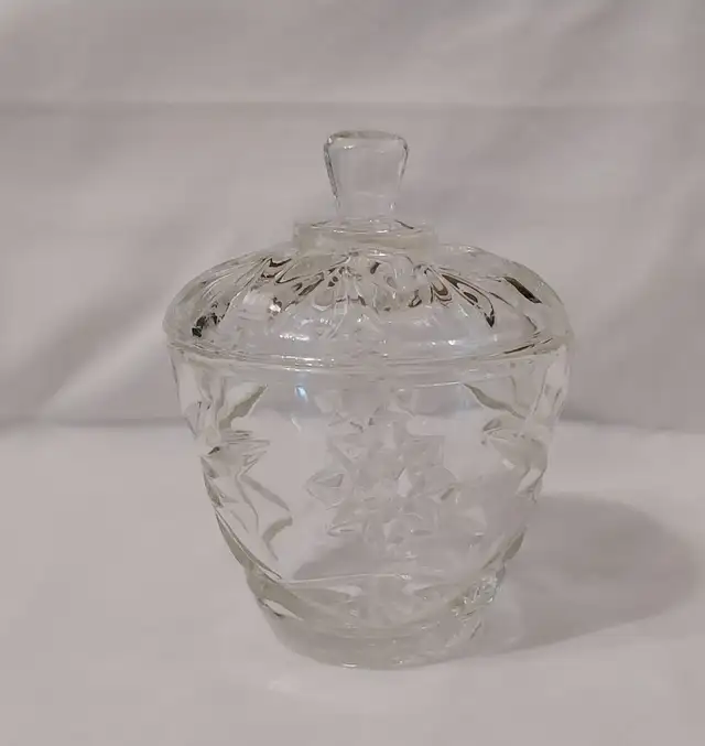 Crystal Clear Candy Dish / Crystal Sugar or Candy Dish - Photo 3