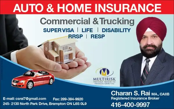 AUTO AND HOME INSURANCE 416-400-9997
