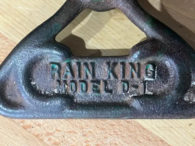 Vintage 1932 Rain King Model 1 sprinkler - Photo 6