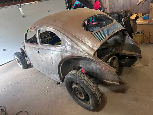 Vw beetle chop top project . - Photo 3