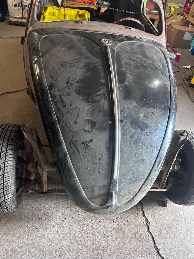 Vw beetle chop top project . - Photo 6