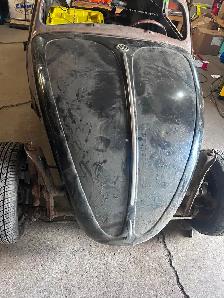 Vw beetle chop top project . - Photo 6