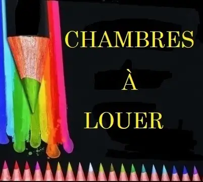 2 CHAMBRES ÉTUDIANTS (ES) STAGIAIRES PROPRES COLOCATION  4 pers.