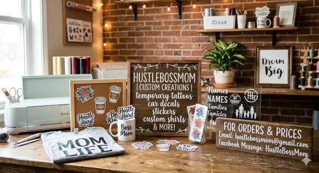 Custom Temp Tattoos, stickers, shirts, vehicle decals