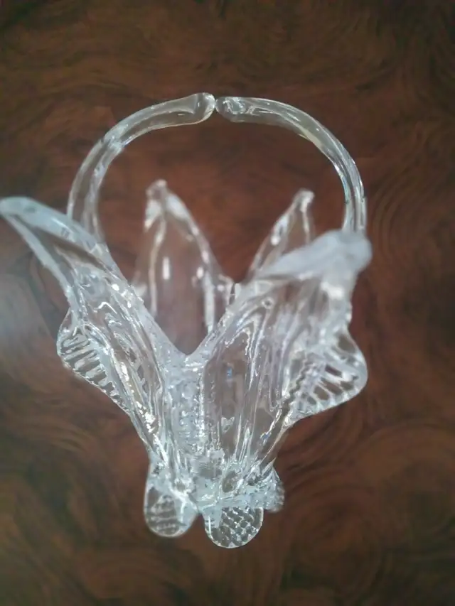 CRYSTAL FLOWER BASKETS - VARIOUS SHAPES - Photo 3