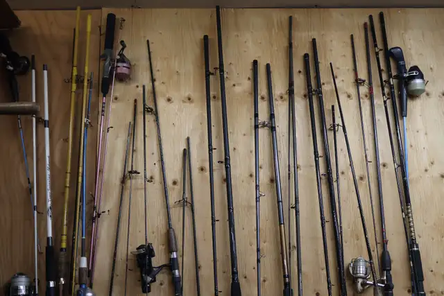 Big Jon Dowriger and Fishing rods and reels - Photo 4