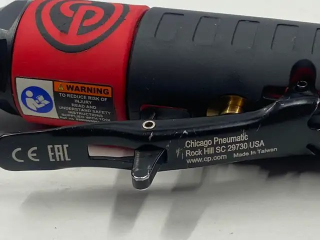 Chicago Pneumatic CP7406 1/4' Locking Collet Angled Die Grinder - Photo 3