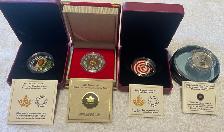 4 Silver Coins