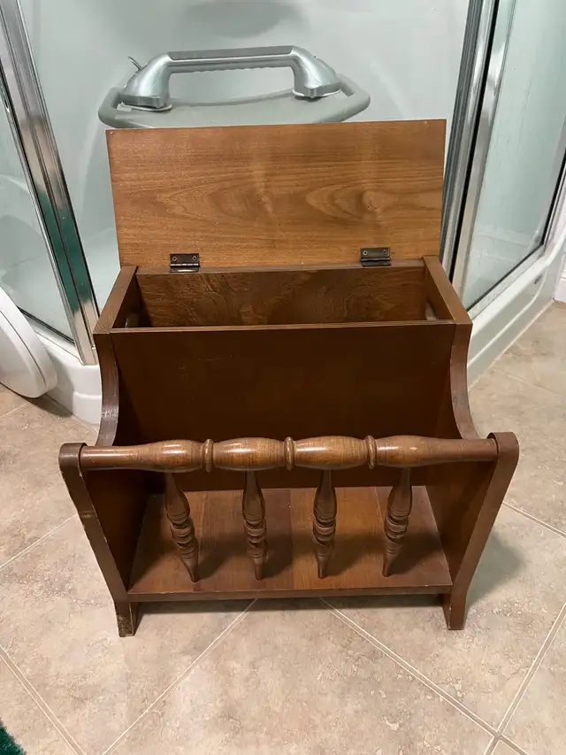 Vintage Magazine Holder