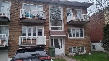 Magnifique 5 1/2 bas de duplex avec garage stationnement et jard