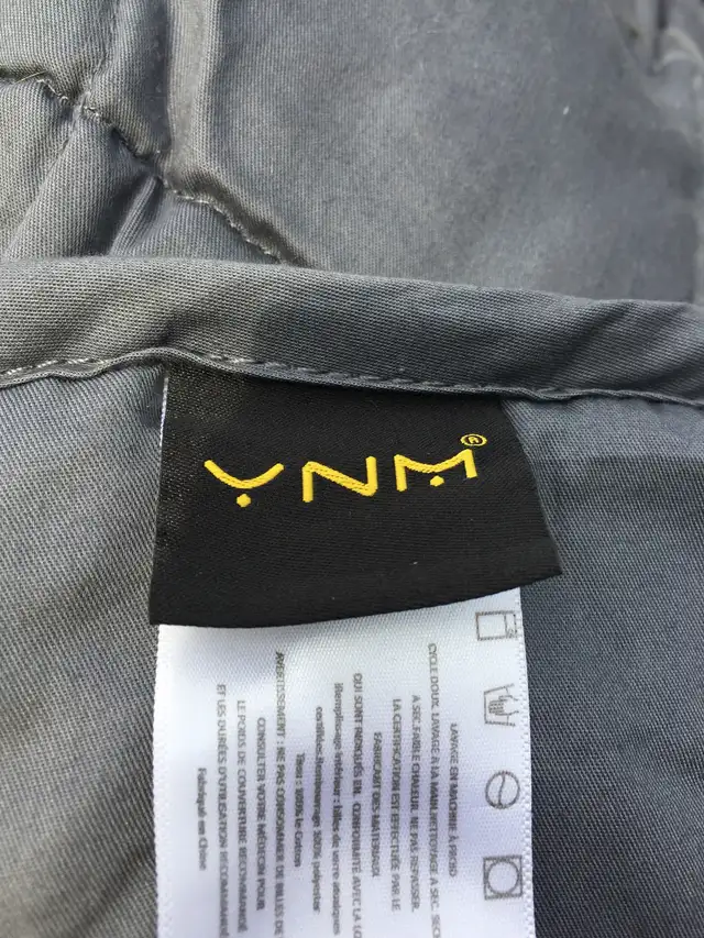 YNM Weighted Blanket 30lbs Grey